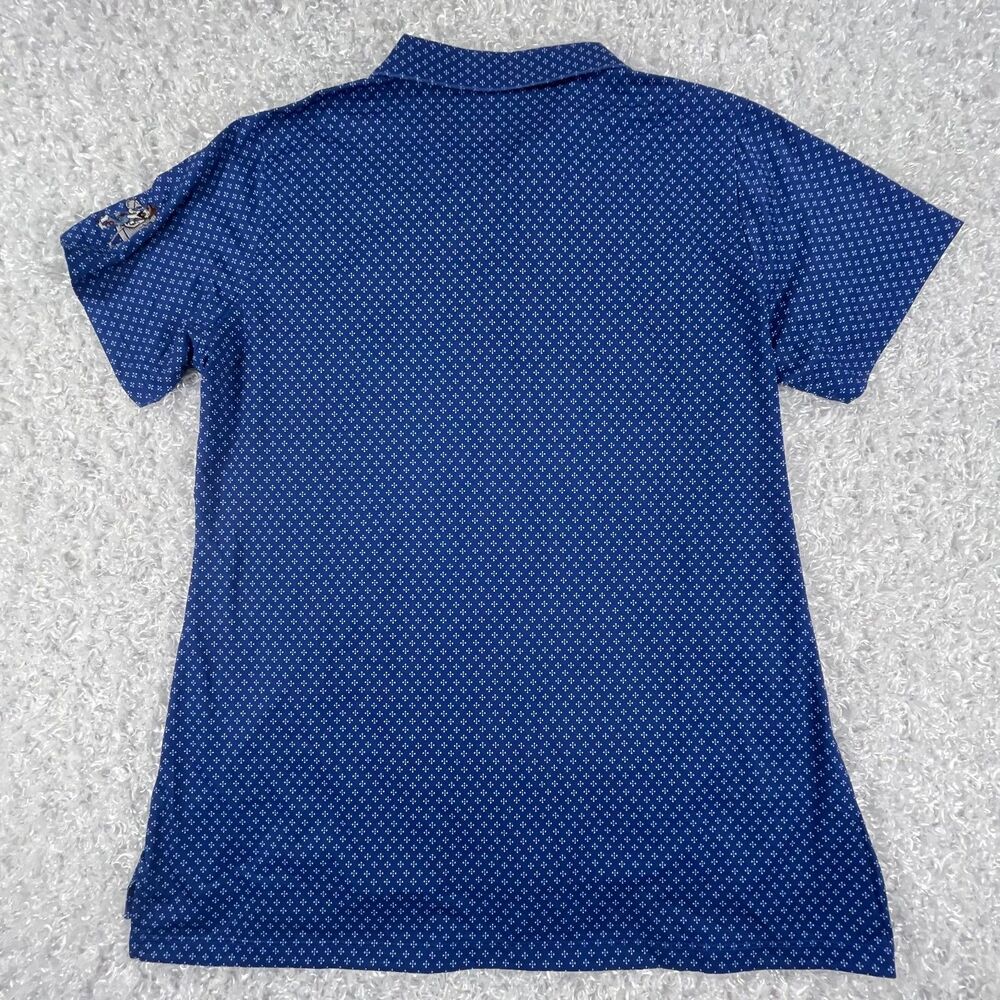 NWT Donald Ross Sportswear Golf Polo Navy Blue Women's Large L Bell McCoy Logo - Picture 11 of 14